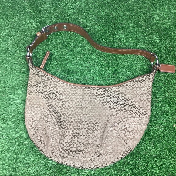 Vintage Coach Soho Small Signature Hobo Rounded Handbag - Picture 16 of 16